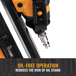 Bostitch Smart Point 2-1/2-in 15-Gauge Pneumatic Angled Finish Nailer, BTFP72156 *JR2510, Retail: $219.00, FINAL PRICE: $139.99 + TAX