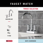 Delta Trinsic 24-Inch Towel Bar in Chrome, 759240, MRSP: $89.9, FINAL PRICE: $ + TAX