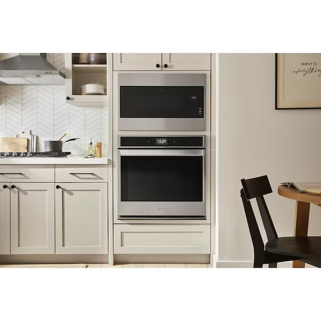 Whirlpool 1.1-cu ft 1000-Watt 29.75-in Built-In Microwave (Stainless Steel), WMT55511KS *HD2509, Retail: $749.00, FINAL PRICE: $469.99 + TAX