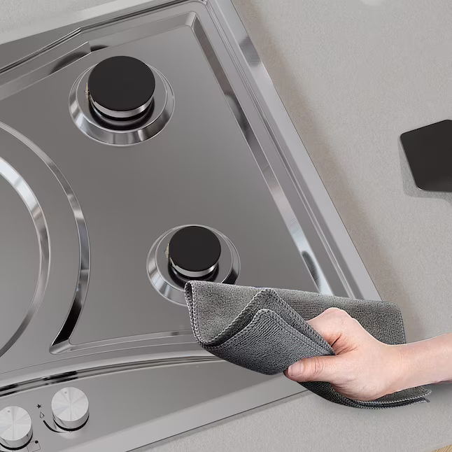 Empava 36-in 5 burners Stainless Steel Gas Cooktop, EMPV-36GC22, Retail: $522.12, FINAL PRICE: $299.99 + TAX