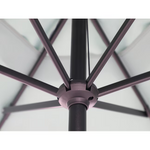 Style Selections 7.5-Feet Steel Green Push-button Tilt Market Patio Umbrella, UCS18102A-11  #5462186 *JR2509, Retail: $59.00, FINAL PRICE: $37.99 + TAX