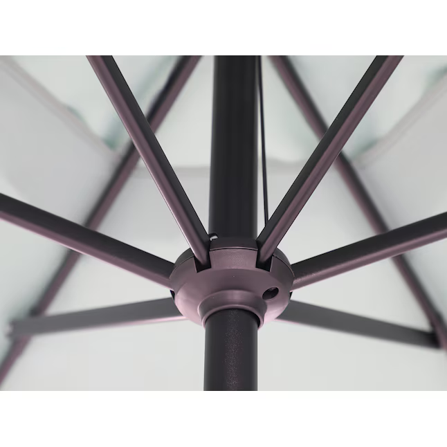 Style Selections 7.5-Feet Steel Green Push-button Tilt Market Patio Umbrella, UCS18102A-11  #5462186 *JR2509, Retail: $59.00, FINAL PRICE: $37.99 + TAX