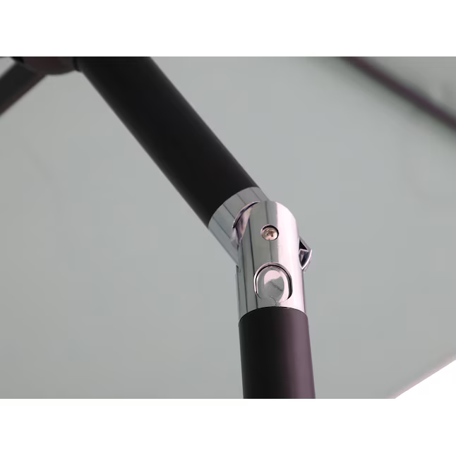 Style Selections 7.5-Feet Steel Green Push-button Tilt Market Patio Umbrella, UCS18102A-11  #5462186 *JR2509, Retail: $59.00, FINAL PRICE: $37.99 + TAX