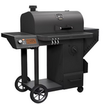 Oklahoma Joe's Tahoma Gravity Feed 900-Sq. in Black Horizontal Charcoal Smoker, 24203104 *JR2509, Retail: $799.99, FINAL PRICE: $429.99 + TAX