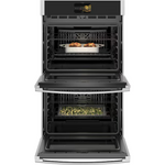 GE Profile 30-in Smart Compatible Double Electric Wall Oven with Air Fry Self + Steam Cleaning (Stainless Steel), PTD7000SNSS *HD2509, Retail: $4,699.00, FINAL PRICE: $1,999.99 + TAX
