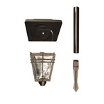 Harbor Breeze 4 -Pack 10 -Lumens Black Solar Integrated LED Path Light Kit ( 3500-K ), RETAIL: 21.98, FINAL PRICE: $11.99 + TAX