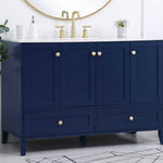 Ever Living Juliet 48-Inch Single Sink Vanity in Blue with a  Countertop, VF18048BL, FINAL PRICE: $699.99 + TAX [FBM-128]
