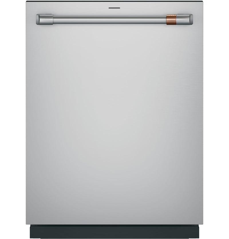 Cafe 24-in Top Control Built-in Dishwasher ( Stainless Steel with Brushed Stainless Handles ) With Third Rack,