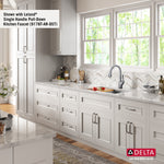 Delta Lorelai Undermount 32-in x 19-in Stainless steel Single bowl 16 -Gauge Workstation Kitchen Sink