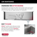 Delta Lorelai Undermount 32-in x 19-in Stainless steel Single bowl 16 -Gauge Workstation Kitchen Sink