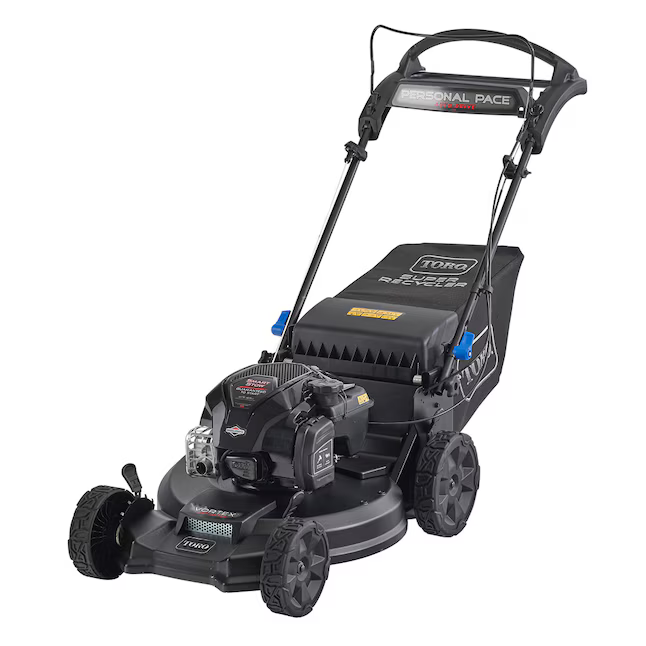 Toro Super Recycler with Personal Pace and Smart Stow 21-in Gas Self-propelled Lawn Mower with 163-cc Briggs and Stratton Engine, 21565 *JR2509, Retail: $819.00, FINAL PRICE: $539.99 + TAX