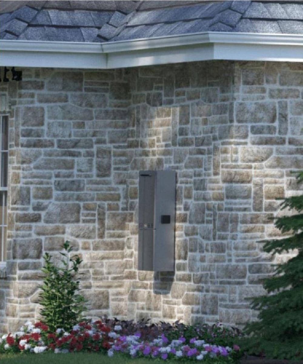 Rinnai Value Series Non-Condensing Residential 5.3-GPM 120,000 BTU Liquid Propane Outdoor Tan