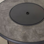 allen + roth Sedgebrook 42-in W 55000 Maximum BTUs Steel Round Liquid propane Fire pit