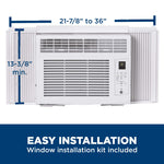 GE Small Room Window Air Conditioner , Remote Included ( 115-Volt , 6000-BTU )