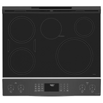 GE Profile 30-in 5 burners 5.3-cu ft  Air Fry Convection Oven Slide-In Induction Range (Fingerprint Resistant Stainless Steel), PHS930YPFS *JR2512, Retail: $3,349.00, FINAL PRICE: $1,499.99 + TAX