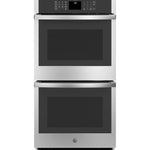 GE 27 inch Double Electric Wall Oven Self + Steam Cleaning ( Stainless Steel )