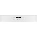 GE 30 inch Single Electric Wall Oven Self + Steam Cleaning ( White )