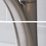 Alpine Reserve Mullen Spot Free Stainless Steel Single Handle Deck-mount Pull-out Kitchen Faucet with Sprayer (Includes Deck Plate) (Includes Soap Dispenser), 67222W-123402, MSRP: $99.00, FINAL PRICE: $59.99