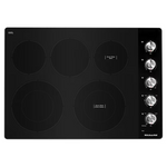 KitchenAid 30-in 5 burners Smooth Surface Stainless Steel Electric Cooktop, KCES550HSS *HD2510, Retail: $1,699.00, FINAL PRICE: $999.99 + TAX