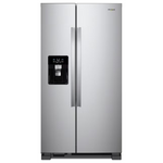 Whirlpool In Door Can Caddy 21.4-cu ft Side-by-Side Refrigerator with Ice Maker and Water and Ice Dispenser, WRS321SDHZ/13 *JR2509, Retail: $1,699.00, FINAL PRICE: $999.99 + TAX