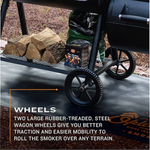 Oklahoma Joe's Tahoma Gravity Feed 900-Sq. in Black Horizontal Charcoal Smoker, 24203104 *JR2509, Retail: $799.99, FINAL PRICE: $429.99 + TAX