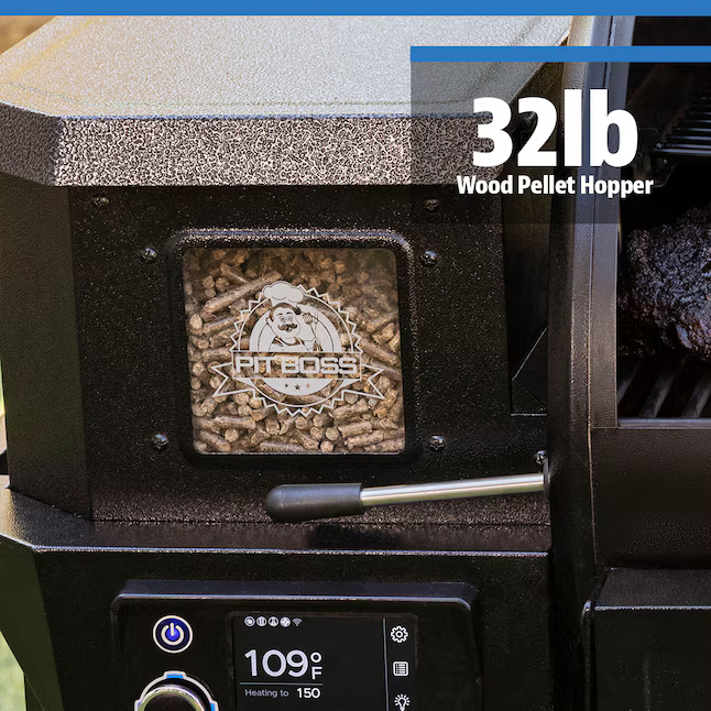 Pit Boss Pro Series V3 1150-Sq. in Grey Pellet Grill with Smart Compatibility, PB1150PS3 *JR2509, Retail: $699.00, FINAL PRICE: $399.99 + TAX