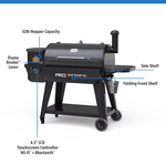 Pit Boss Pro Series V3 1150-Sq. in Grey Pellet Grill with Smart Compatibility, PB1150PS3 *JR2509, Retail: $699.00, FINAL PRICE: $399.99 + TAX