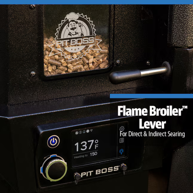 Pit Boss Pro Series V3 1150-Sq. in Grey Pellet Grill with Smart Compatibility, PB1150PS3 *JR2509, Retail: $699.00, FINAL PRICE: $399.99 + TAX