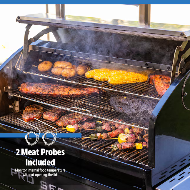 Pit Boss Pro 1600 Elite 1598-Sq. in Stainless Steel Pellet Grill with Smart Compatibility, PB1600PS2 *JR2509, Retail: $1,299.00, FINAL PRICE: $699.99 + TAX