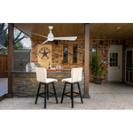 Minka Ceiling Fan Co. Lake Shore 52-in Integrated LED Outdoor White with Flat White Blades Ceiling Fan With Light - Remote Included (3-Blade), 84055  #4063087 *JR2509, Retail: $249.98, FINAL PRICE: $149.99 + TAX