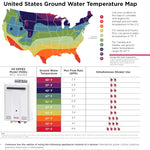 Rinnai Value Series Non-Condensing Residential 5.3-GPM 120,000 BTU Liquid Propane Outdoor Tan