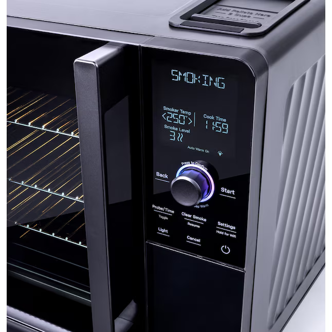 GE Profile Indoor 2.1 cu ft 293-Sq. in Black Smart Electric Smoker, P9SBAAS6VBB *HD2507, Retail: $999.00, FINAL PRICE: $459.99 + TAX