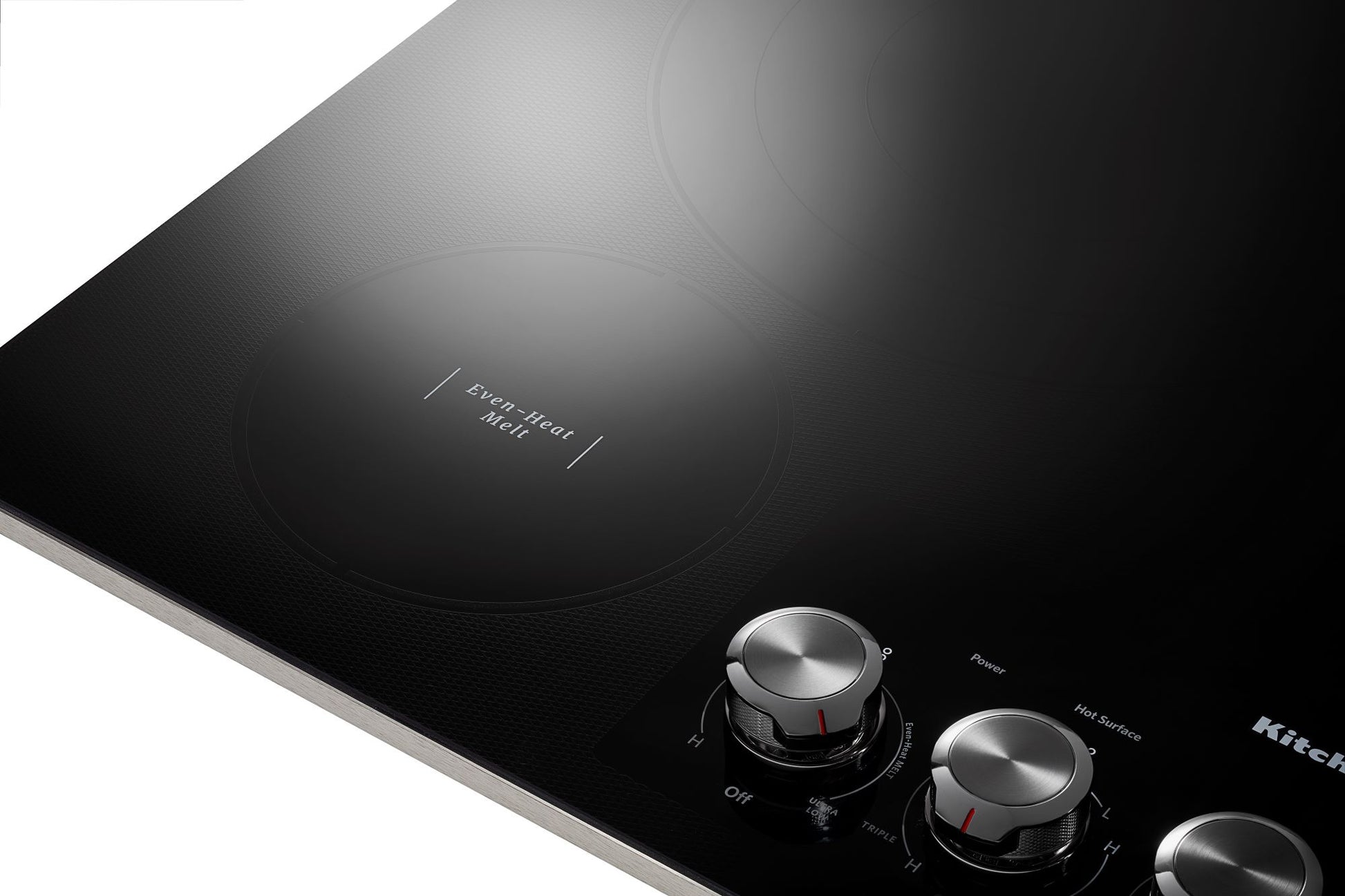 KitchenAid 36-in 5 burners Smooth surface Stainless steel Electric Cooktop, KCES556HSS, FINAL PRICE: $859.99 + TAX