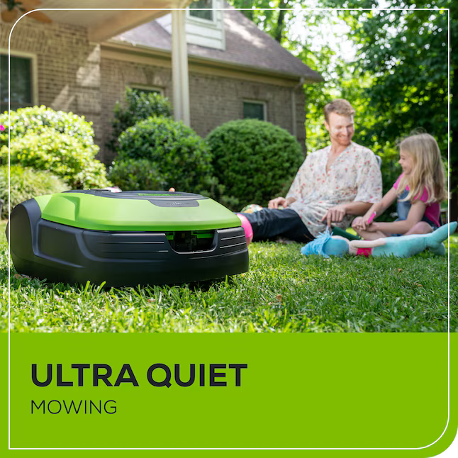 Greenworks Robotic Lawn Mower ( 1/4 acre to 1/2 acre ), OPTIMOW 25H *HD2507, Retail: $999.99, FINAL PRICE: $469.99 + TAX