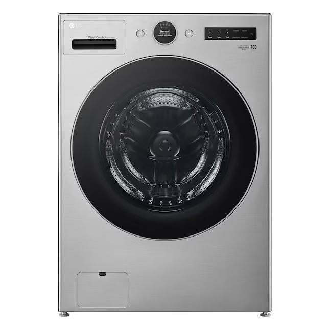 LG 5-cu ft Capacity Graphite Steel Ventless All-In-One Washer Dryer Combo, WM6998HVA *JR2509, Retail: $3,299.00, FINAL PRICE: $1,599.99 + TAX