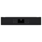 GE 27 inch Double Electric Wall Oven with Air Fry Self + Steam Cleaning ( Black )