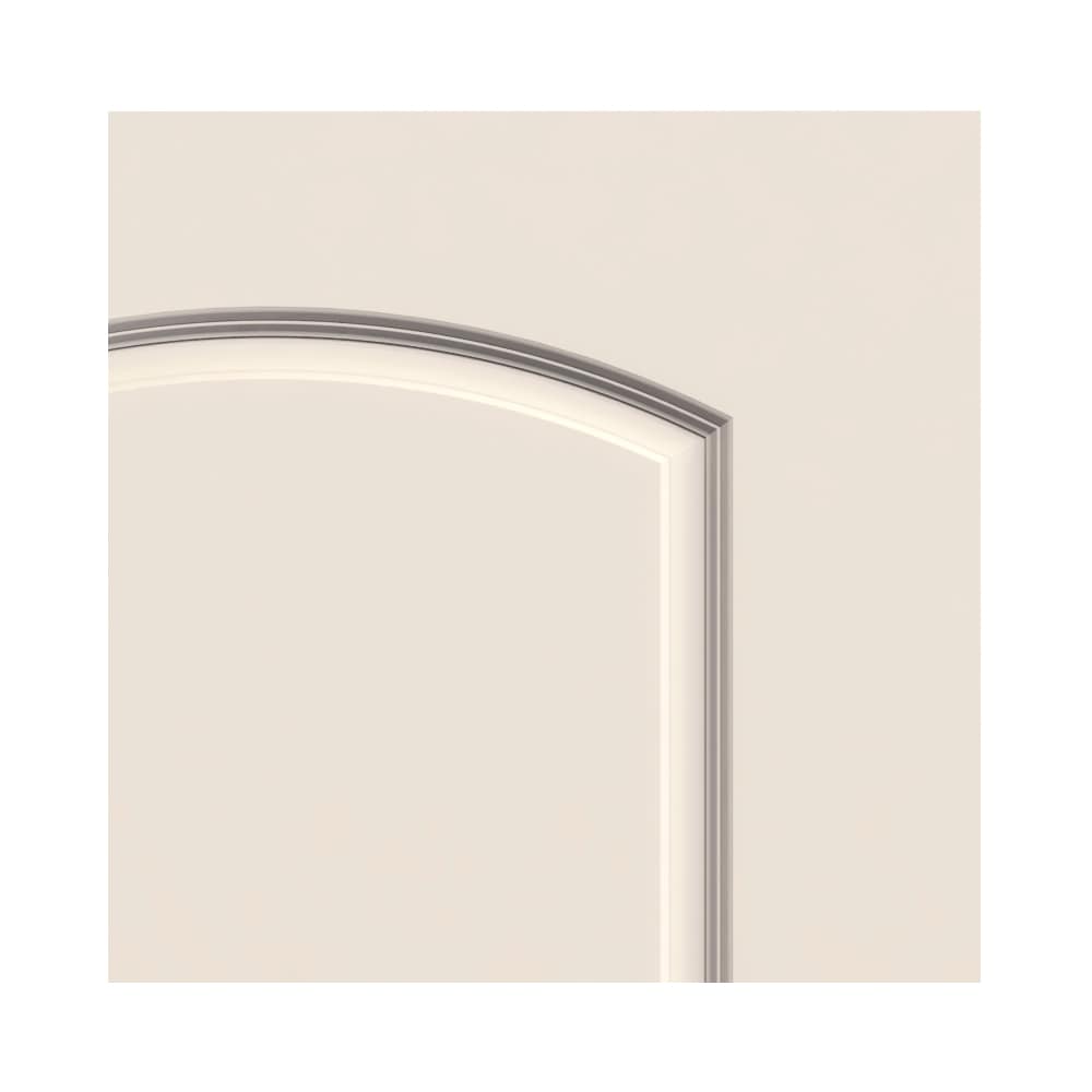 RELIABILT 30-in x 80-in Hollow Core 2-panel Left Hand Molded Composite Single Prehung Interior Door
