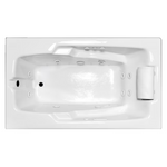 Laurel Mountain Mercer II Deluxe 36-in x 60-in White Acrylic Rectangle Drop-in Whirlpool Tub (Reversible Drain), ZL3660MW, MSRP: $1,686.14, Final Price: $1,199.99 + Tax