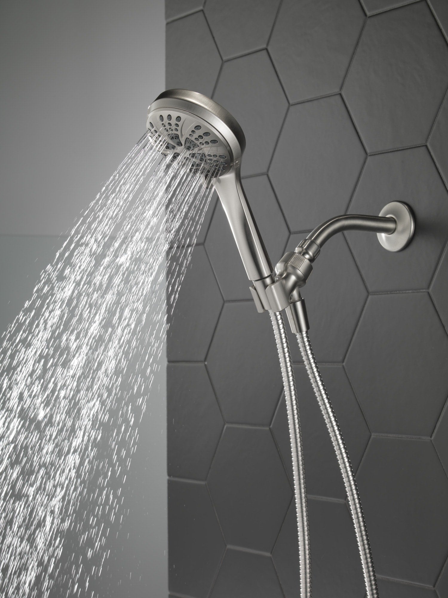 Delta Hand Shower 2.5 GPM 6-Setting in Satin Nickel, 75605DSN, MRSP: $110.35, FINAL PRICE: $ + TAX