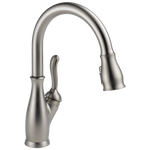 Delta Leland Single Handle Pull-Down Kitchen Faucet with ShieldSpray Technology in Spotshield Stainless Steel, 9178-SP-DST, MRSP: $585, FINAL PRICE: $ + TAX
