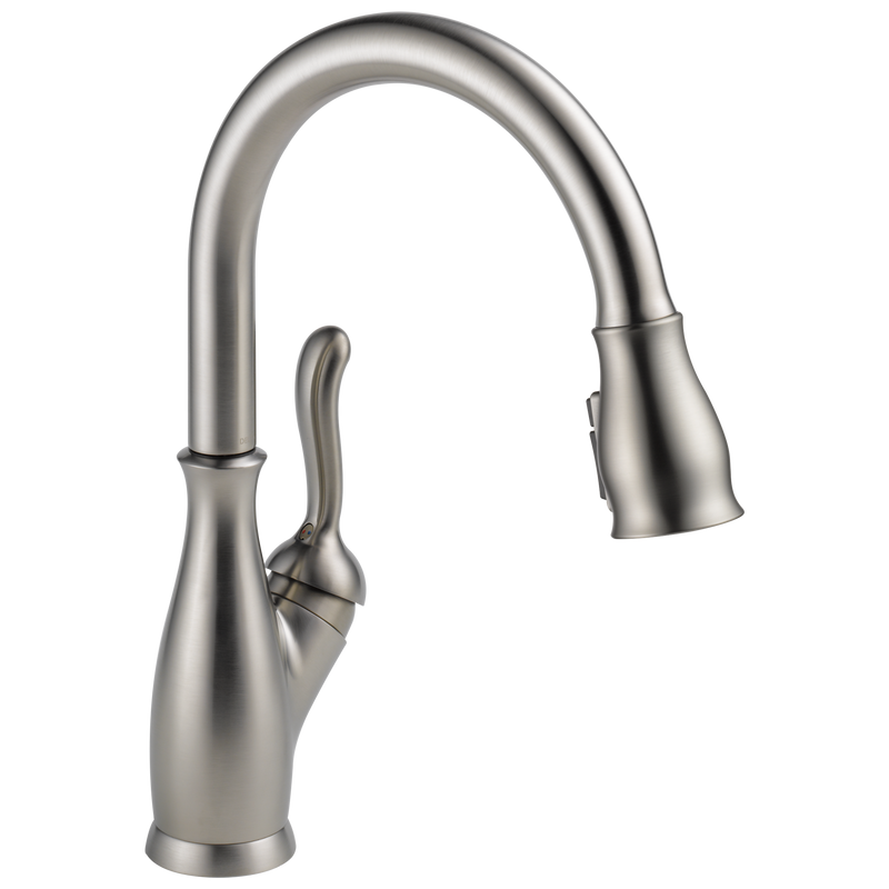 Delta Leland Single Handle Pull-Down Kitchen Faucet with ShieldSpray Technology in Spotshield Stainless Steel, 9178-SP-DST, MRSP: $585, FINAL PRICE: $ + TAX