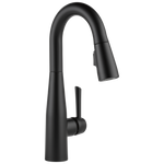 Delta Essa Single Handle Pull-Down Bar / Prep Faucet in Matte Black, 9913-BL-DST, MRSP: $528, FINAL PRICE: $ + TAX