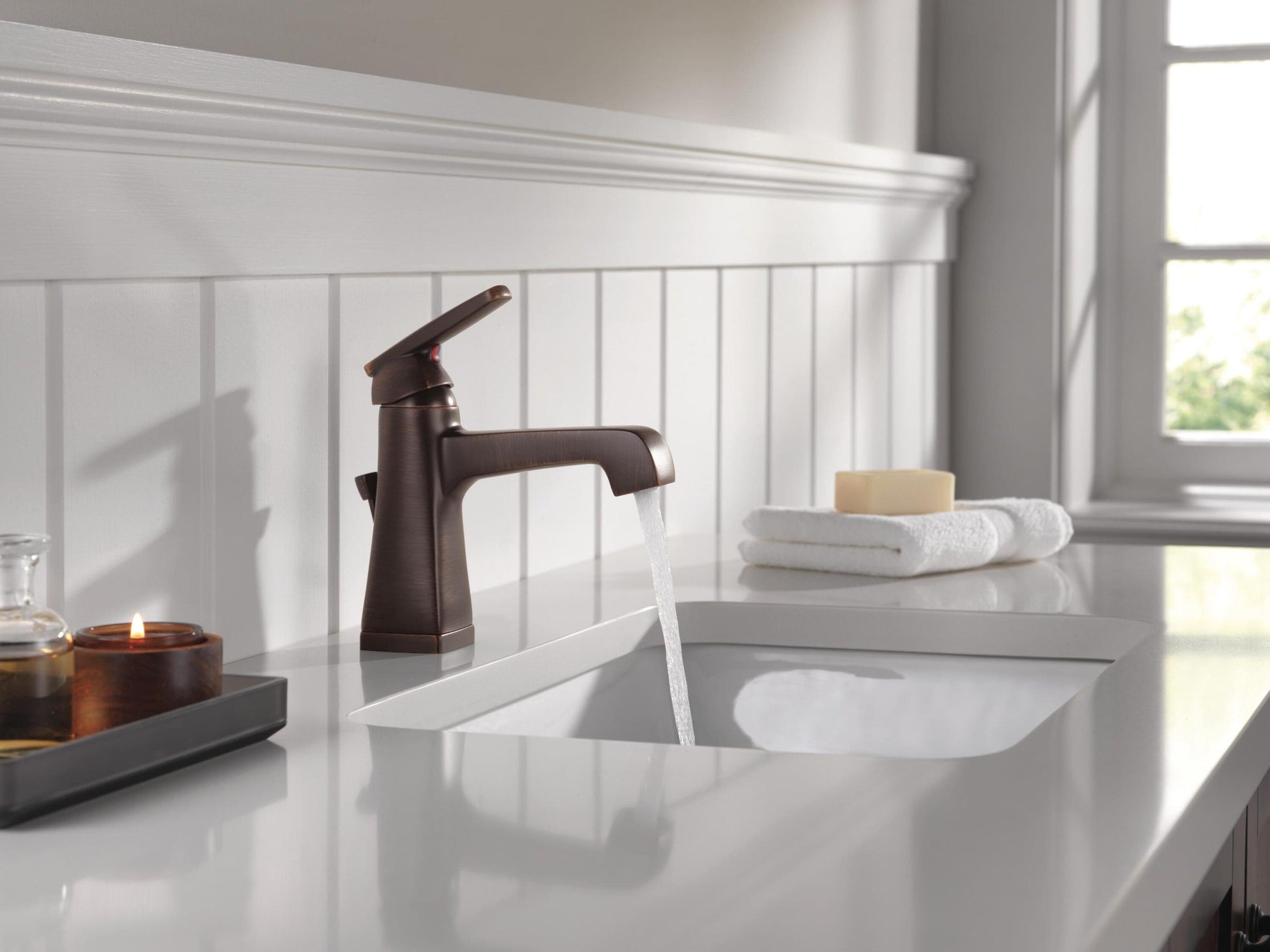Delta Ashlyn Single Handle Bathroom Faucet in Venetian Bronze, 564-RBMPU-DST, MRSP: $470, FINAL PRICE: $ + TAX