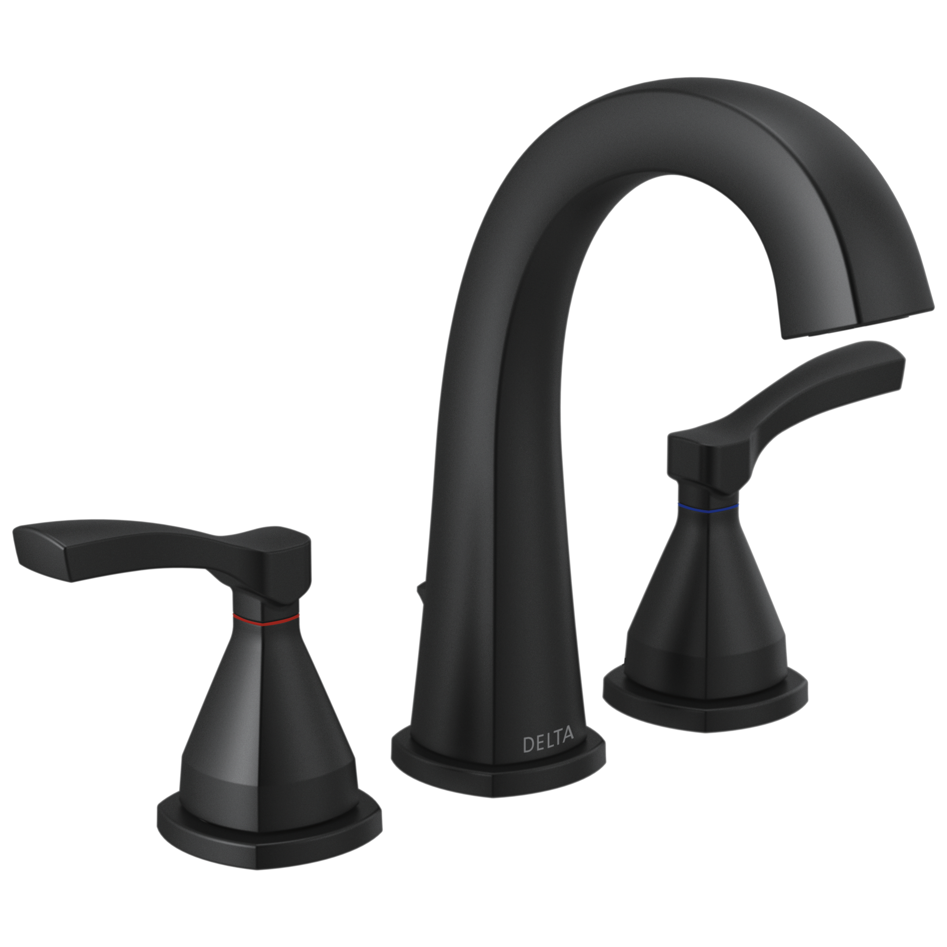 Delta Stryke Widespread Faucet in Matte Black, 35775-BLMPU-DST, MRSP: $447.87, FINAL PRICE: $ + TAX