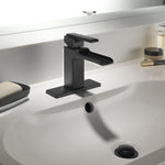 Delta Ara Single Handle Channel Bathroom Faucet in Matte Black, 568LF-BLLPU, MRSP: $742, FINAL PRICE: $ + TAX