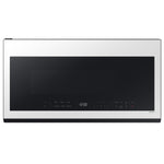 Samsung 2.1-cu ft Over-the-Range Microwave with Sensor Cooking ( White Glass )