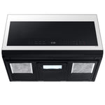 Samsung 2.1-cu ft Over-the-Range Microwave with Sensor Cooking ( White Glass )