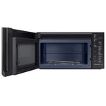Samsung 2.1-cu ft Over-the-Range Microwave with Sensor Cooking (Matte Black Steel), ME21DG6300MT, MSRP: $509.00, FINAL PRICE: $299.99