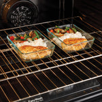 GE EasyWash Oven Tray 30-in Glass Top 5 burners 5.3-cu ft Air Fry Convection Oven Freestanding Electric Range ( Stainless Steel )