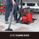 CRAFTSMAN 12-Gallon 5.5 HP Corded Wet/Dry Shop Vacuum with Accessories Included, CMXEVCVVJH1211 *JR2506, [FB293], Retail: $99.00, FINAL PRICE: $59.99 + TAX